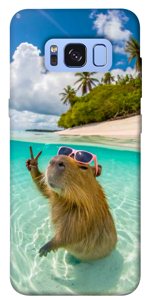 Чохол Сapybara vacation для Galaxy S8 (G950)
