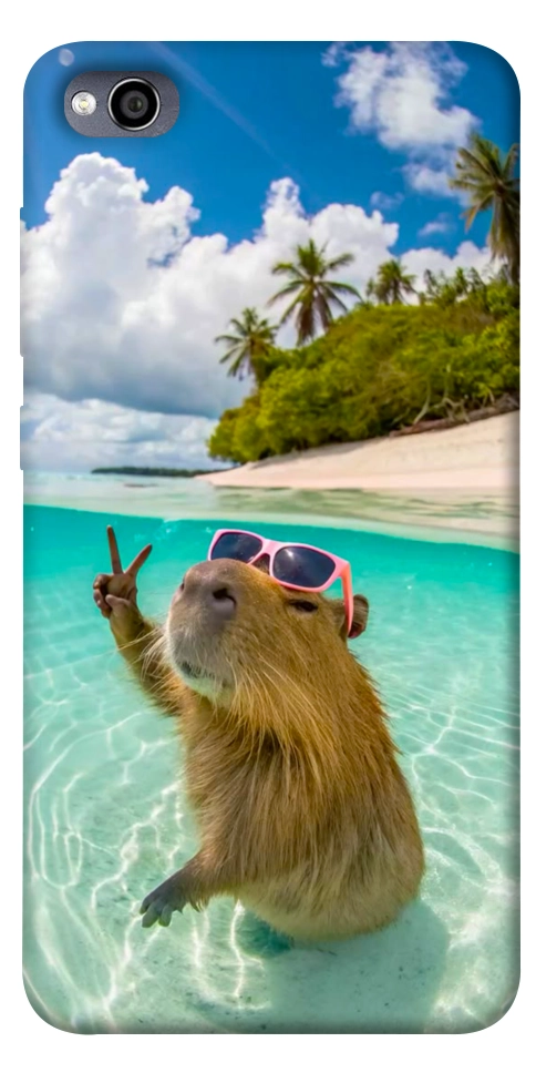 Чехол Сapybara vacation для Xiaomi Redmi 4A