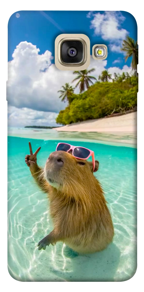 Чохол Сapybara vacation для Galaxy A5 (2017)