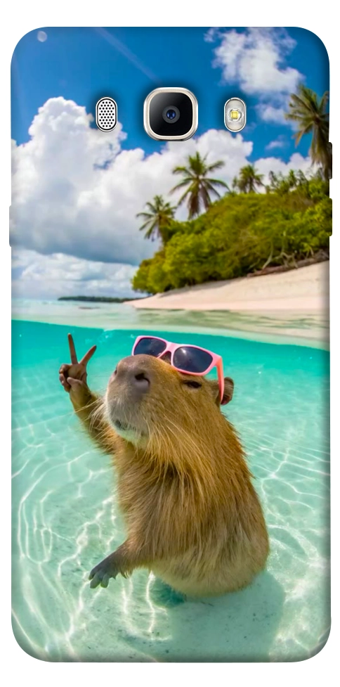Чохол Сapybara vacation для Galaxy J5 (2016)