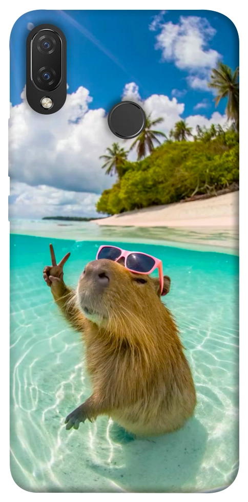 Чехол Сapybara vacation для Huawei Nova 3i