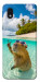 Чехол Сapybara vacation для Galaxy M01 Core