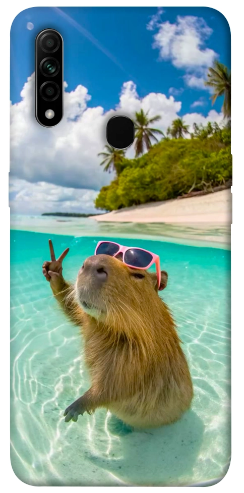 Чохол Сapybara vacation для Oppo A31