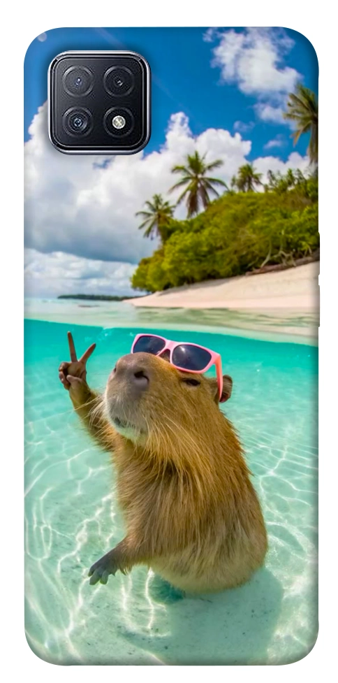 Чохол Сapybara vacation для Oppo A73