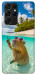 Чехол Сapybara vacation для Galaxy S21 Ultra