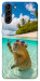 Чехол Сapybara vacation для Galaxy S21+