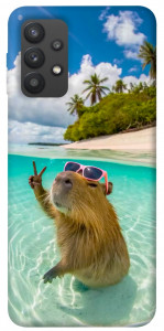 Чохол Сapybara vacation для Galaxy A32 4G