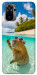 Чохол Сapybara vacation для Xiaomi Redmi Note 10