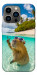 Чехол Сapybara vacation для iPhone 13 Pro