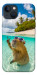 Чохол Сapybara vacation для iPhone 13