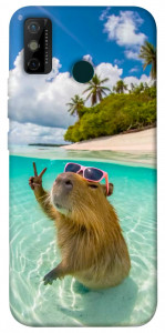 Чохол Сapybara vacation для TECNO Spark 6 Go
