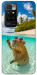 Чехол Сapybara vacation для Xiaomi Redmi 10
