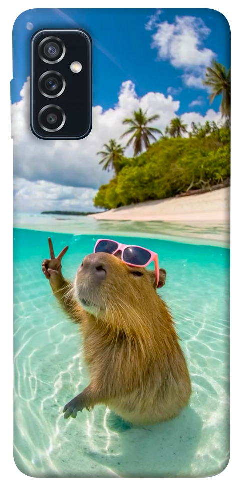 Чохол Сapybara vacation для Galaxy M52