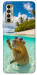 Чохол Сapybara vacation для TECNO Camon 17P