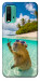 Чохол Сapybara vacation для Xiaomi Redmi Note 9 4G