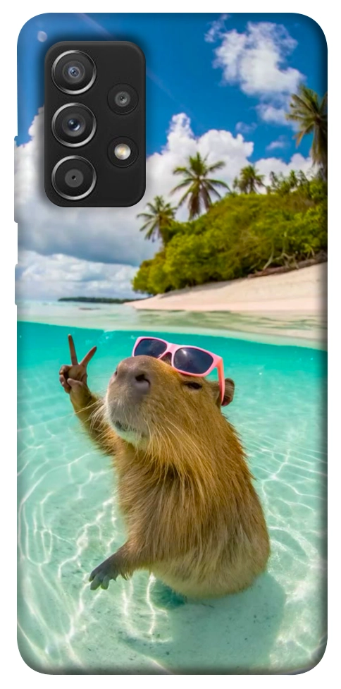 Чохол Сapybara vacation для Galaxy A52s