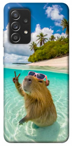 Чехол Сapybara vacation для Galaxy A52s