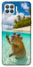 Чохол Сapybara vacation для Oppo F17 Pro