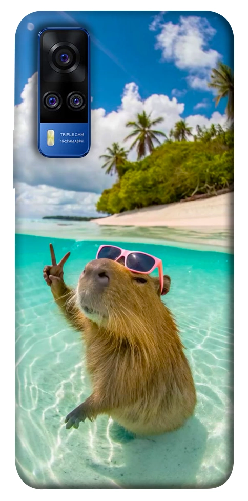 Чехол Сapybara vacation для Vivo Y51a