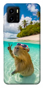 Чехол Сapybara vacation для Vivo Y15s