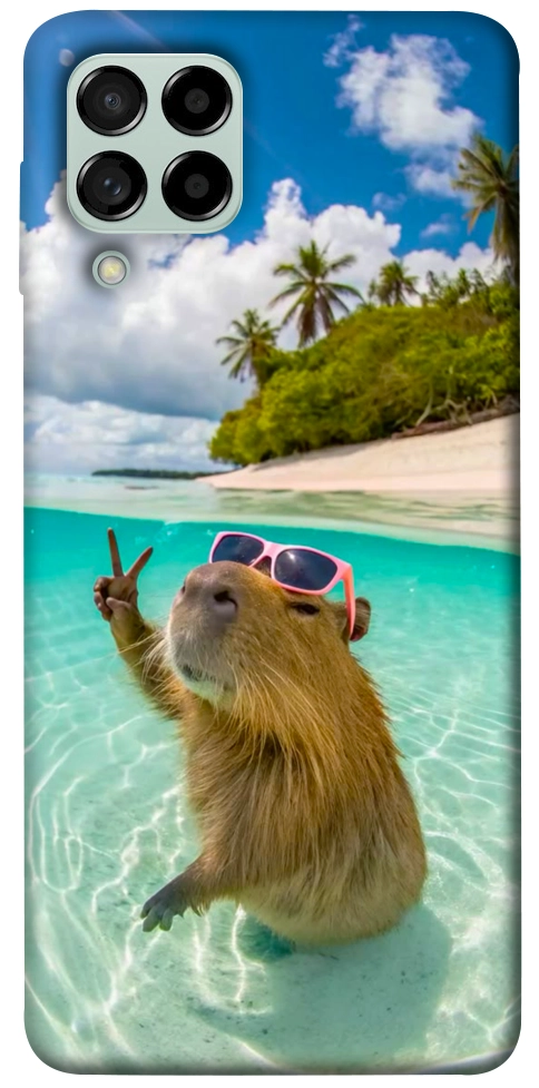 Чохол Сapybara vacation для Galaxy M53