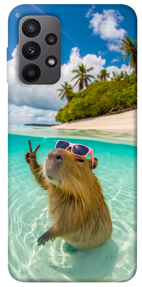 Чехол Сapybara vacation для Galaxy A23