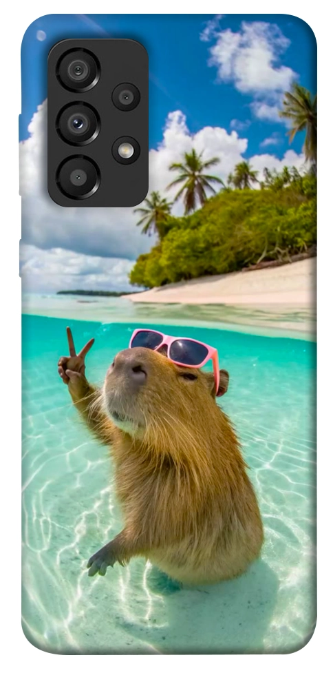 Чехол Сapybara vacation для Galaxy A33 5G