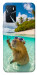 Чехол Сapybara vacation для Oppo A16