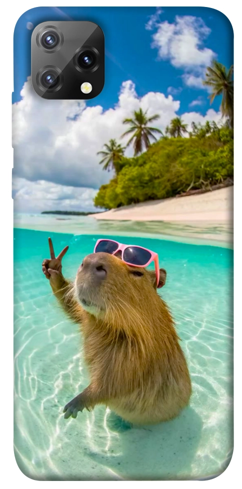 Чехол Сapybara vacation для Blackview A55