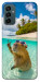 Чохол Сapybara vacation для Galaxy M13 4G