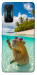 Чехол Сapybara vacation для Xiaomi Redmi K50 Gaming