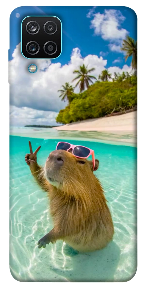 Чехол Сapybara vacation для Galaxy M12
