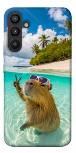 Чехол Сapybara vacation для Galaxy A34 5G