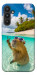 Чехол Сapybara vacation для Galaxy A34 5G