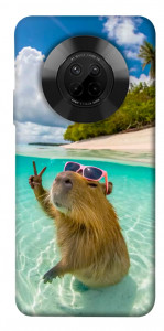 Чохол Сapybara vacation для Huawei Y9a