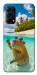Чехол Сapybara vacation для Oppo Reno 5 4G