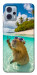 Чехол Сapybara vacation для Motorola Moto G23