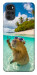 Чехол Сapybara vacation для Motorola Moto G22