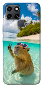 Чохол Сapybara vacation для Infinix Smart 6
