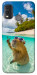 Чехол Сapybara vacation для Nokia G11 Plus