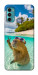 Чехол Сapybara vacation для Motorola Moto G60