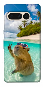 Чохол Сapybara vacation для Google Pixel 7 Pro