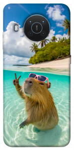 Чохол Сapybara vacation для Nokia X20