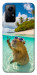 Чехол Сapybara vacation для Xiaomi Redmi Note 12S