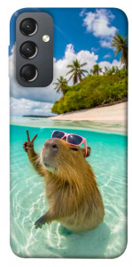 Чехол Сapybara vacation для Galaxy A24 4G