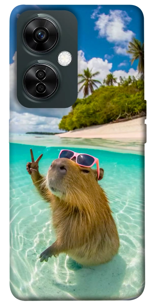 Чехол Сapybara vacation для OnePlus Nord CE 3 Lite