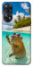 Чехол Сapybara vacation для Oppo Reno 8 T 4G