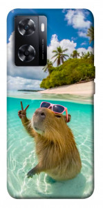 Чехол Сapybara vacation для OnePlus Nord N20 SE