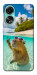 Чохол Сapybara vacation для Oppo A78 4G