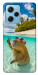 Чохол Сapybara vacation для Xiaomi Poco X5 Pro 5G